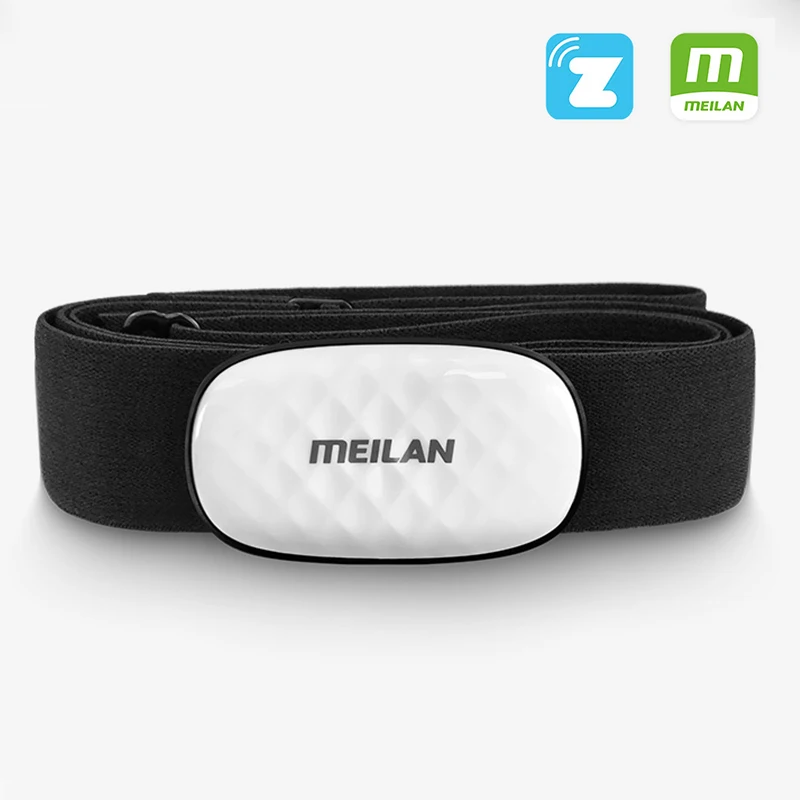 Meilan C5 Monitor srdcového rytmu Senzor hrudníka Fitness Tracker HR s hrudným popruhom mrav