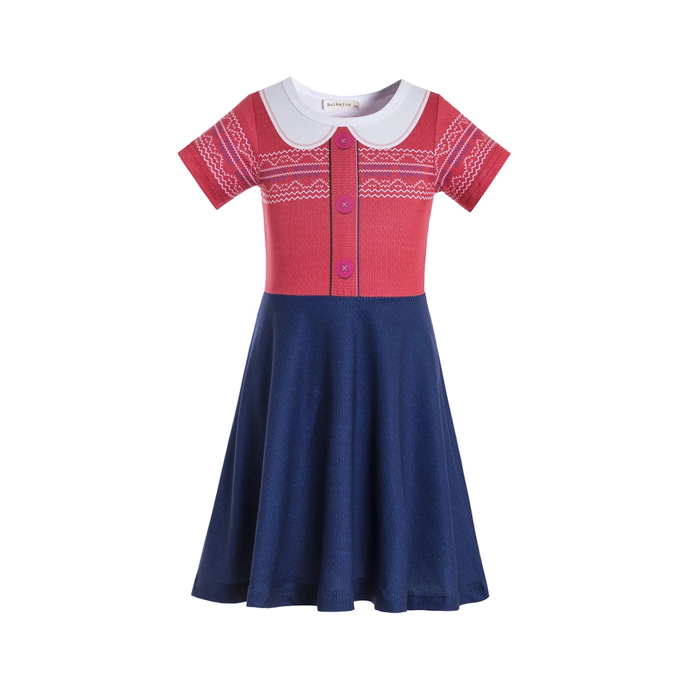 Meilin Lee Red Panda Dress Turning Red Costume Mei-mei kostým kožušina, otáčanie červenej deťom Tee cosplay cosplay halloween cosplay