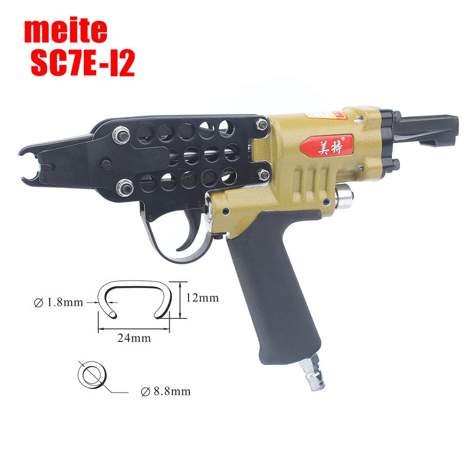 Meite sc7e-i2 pneumatický c krúžkový klietkový klietka nechtovú pištoľ