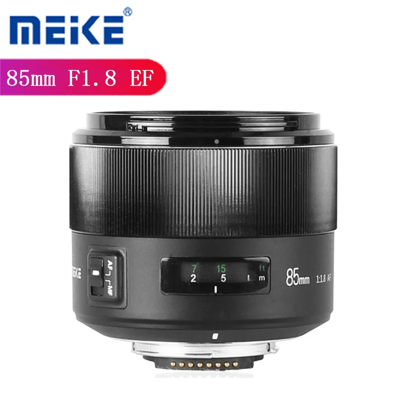 MEKE MEIKE 85 mm F1.8 Full Frame Automatické zaostrovanie portrétu Prime Premifer pre Canon EF Mount Digital SLR Cameas 60D 70D 5D2 5D3 600D T5 T6