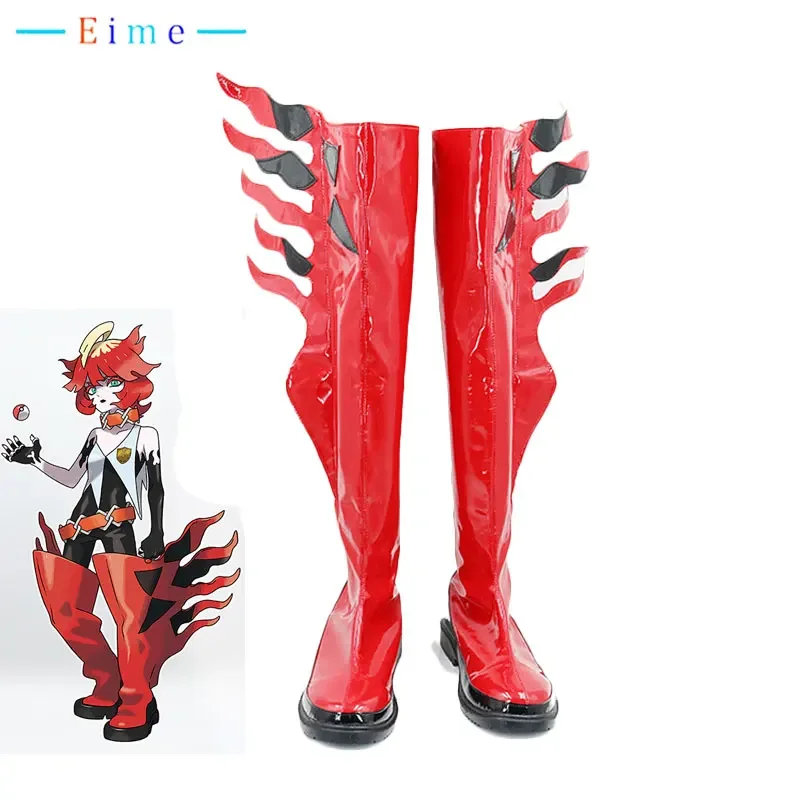 Mela cosplay topánky Halloween karneval topánky pu kožené topánky cosplay prop na mieru vyrobené