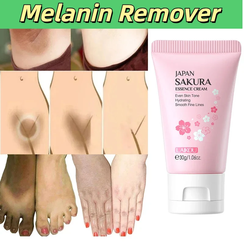 Melanín Remover Skin Blesning Body Lotion Bieľanie podpašov