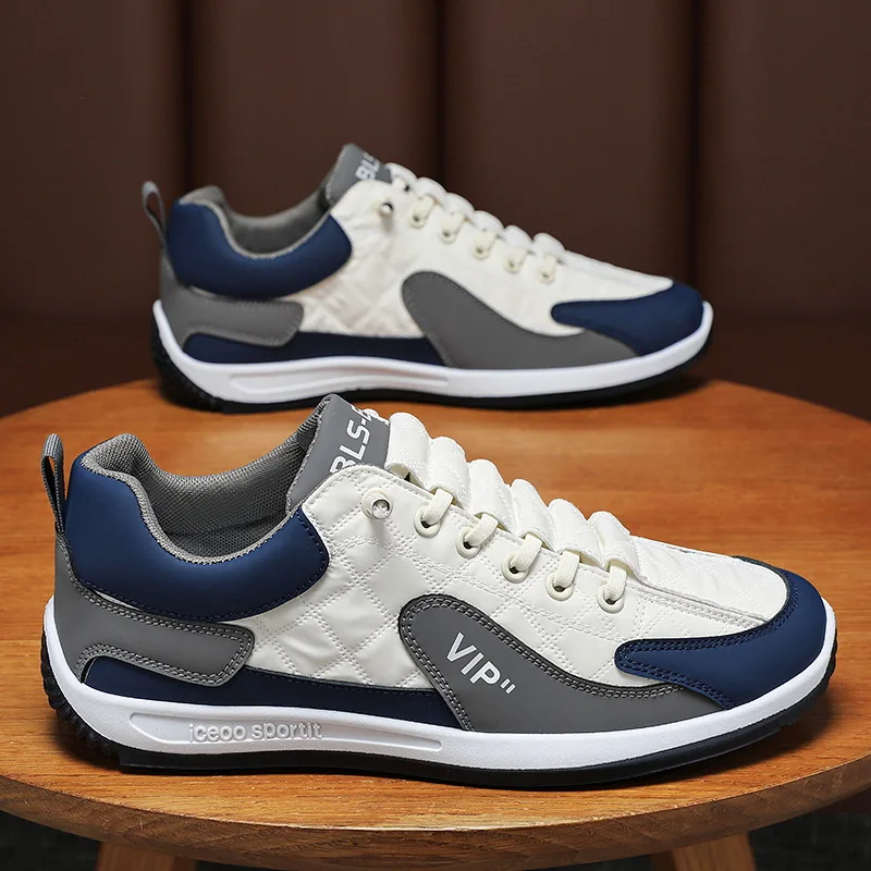 Men tenisky móda vonkajšie príležitostné topánky Pohodlné vychádzkové topánky pre mužov Vulkanizované topánky luxusné tenis topánky Zapatillas hombre
