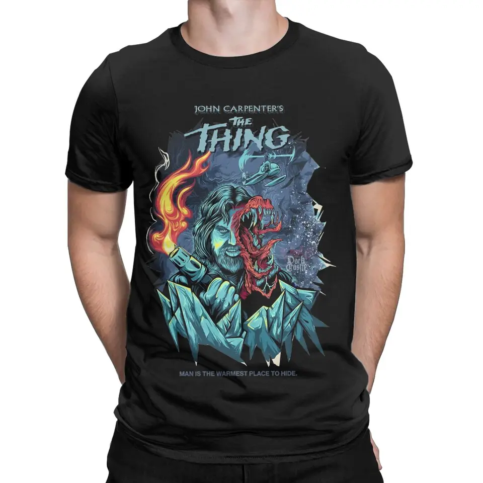 Men ženy's the Thing Film 1982 Film Graphic t tričko odevy jedinečné bavlnené tričká Top Tee oblečenie leto