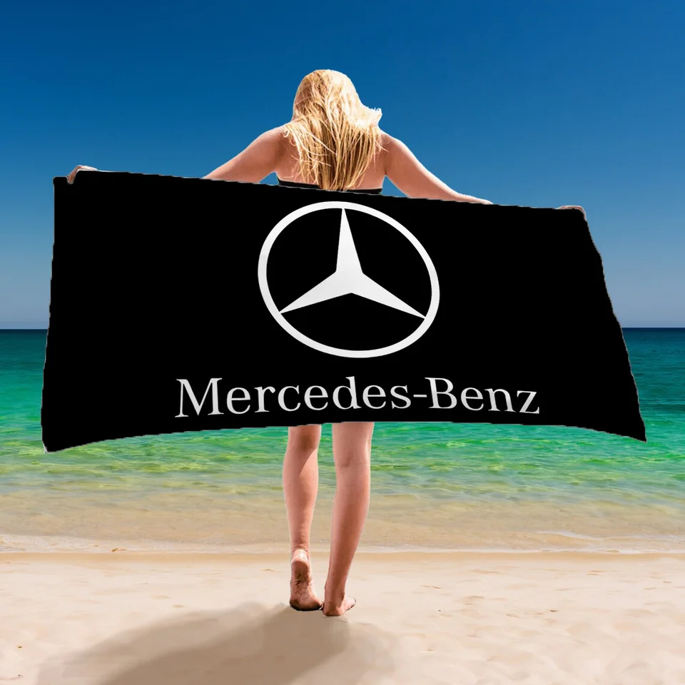 Mercedes B-Ben-Z Autá rýchle sušenie uterákov kúpeľňa plážový uterák Veľký kúpeľňový uterák pre domácnosť Vlastná sauna žienka Žena sprcha