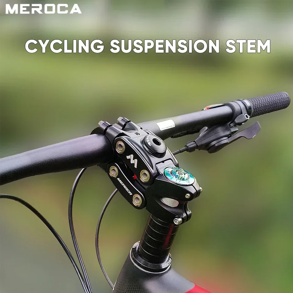 Meroca Bike Suspension STEM STEM MTB MTB Bicykel STEM -STEM STAM TUSBER ALUMINIMAL ALOY 90MM