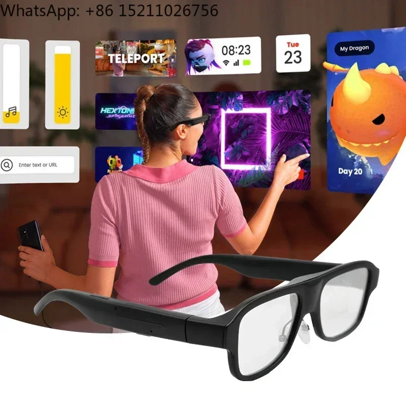 Meta Buy Smart AR Eye Glass VR Headset Devices HD Private Prezeranie mobilných obrazoviek rozšírená realita Bluetooth okuliare s fotoaparátom