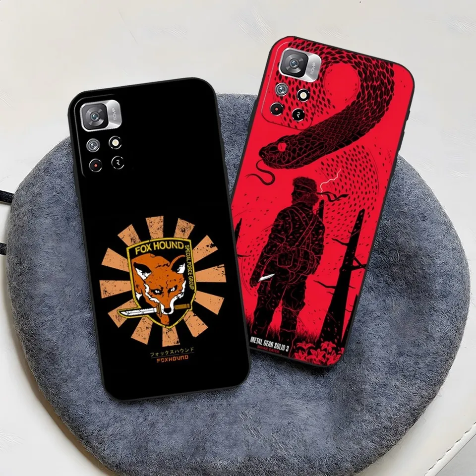 Metal Gear Solid Hot Game Pase pre puzdro pre Xiaomi Redmi Note 14 13 12 11 9 Ultra 10 Lite Poco F4 F5 X5 Pro Plus Cover