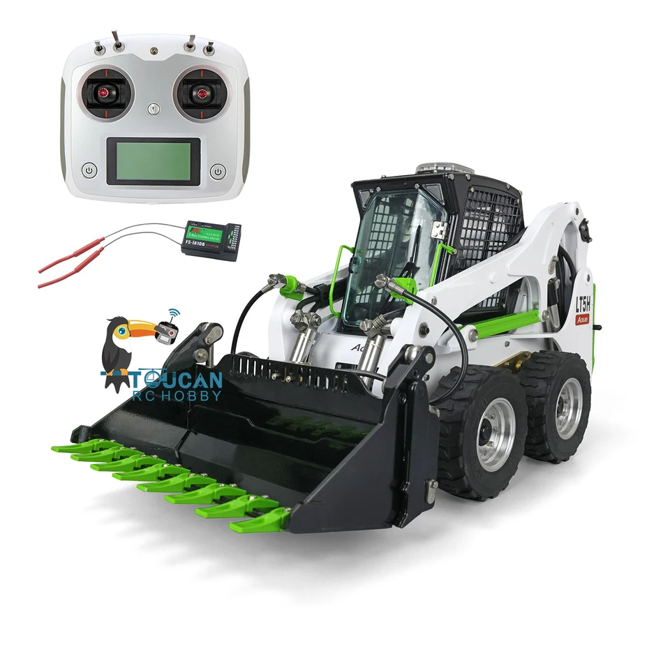 Metel Hytel RC Loader Lesu 1/14 Aoue LT5H Colored Skid-Sted I6S 10 C Rádio Rádio Radič Rotovacie svetlo THZH1280-SMT7