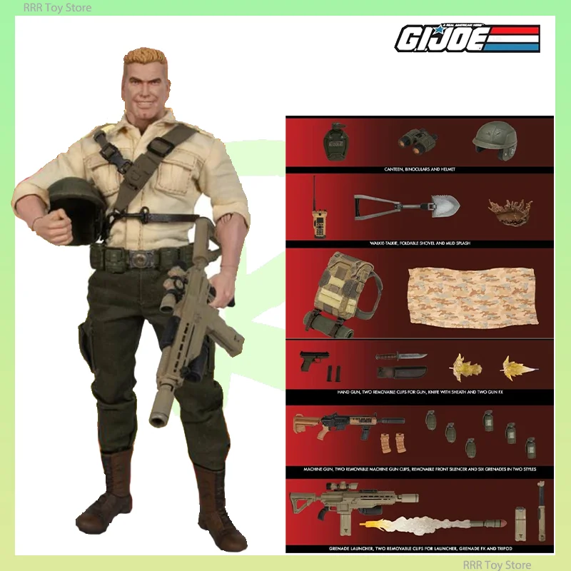 Mezco Gijoe Ant One: 12 Duke Deluxe Edition Special Forces Action Figures Model Collection Collection Hračky figuríny socha PVC Darčeky