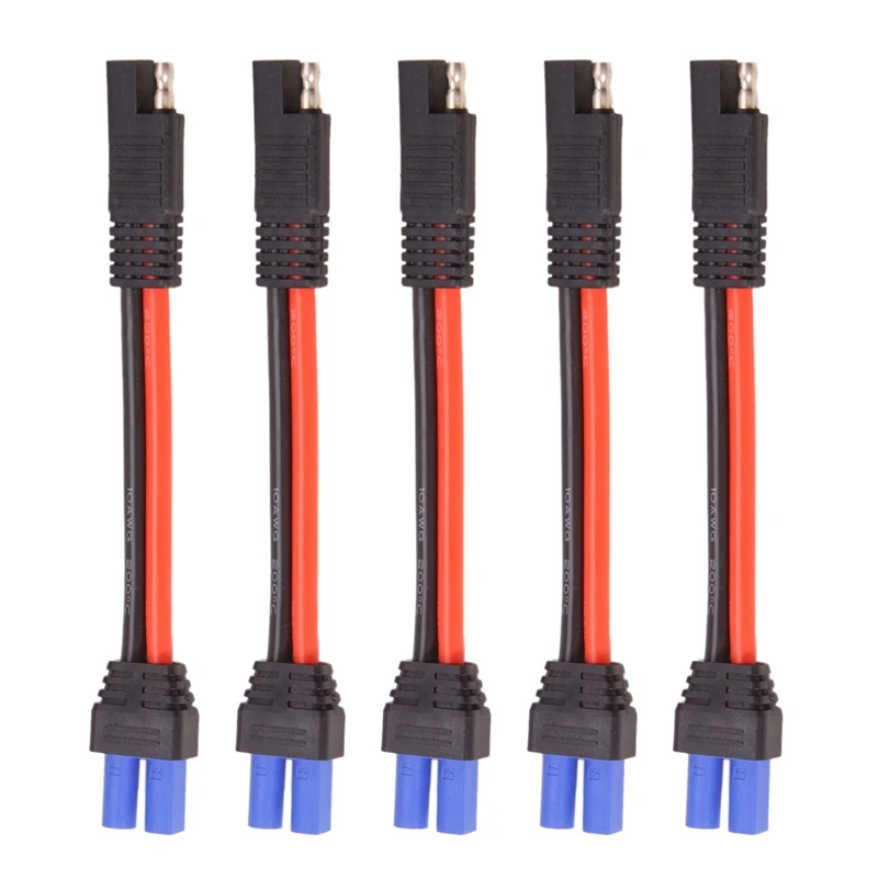 Meď hrubá pre kábel adaptéra SAE SAE zástrčkový drôt na Solárny kábel batérie EC5 EC5