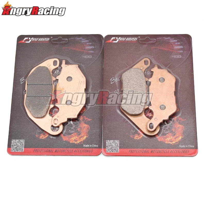 Meďná spekanie predných zadných brzdových doštičiek pre Yamaha X-Max 125 X-Max 250 X-Max 300 YZF R3 YZF-R3 MT-03 MT-25 YZF-R25 YZF R25