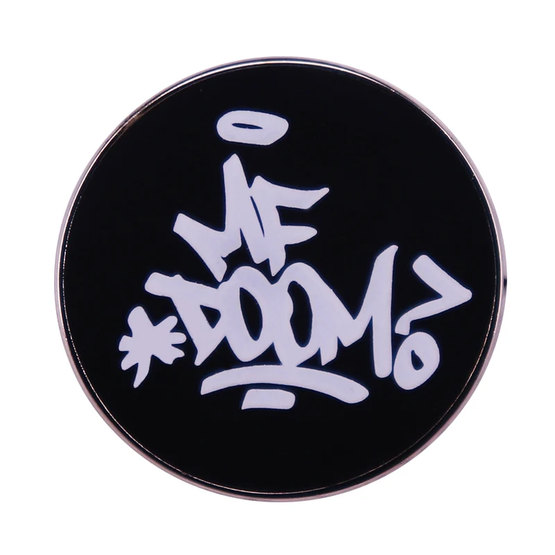 MF Doom Pin Kmd Jay Dee J Dilla 90. Hip hop odznak