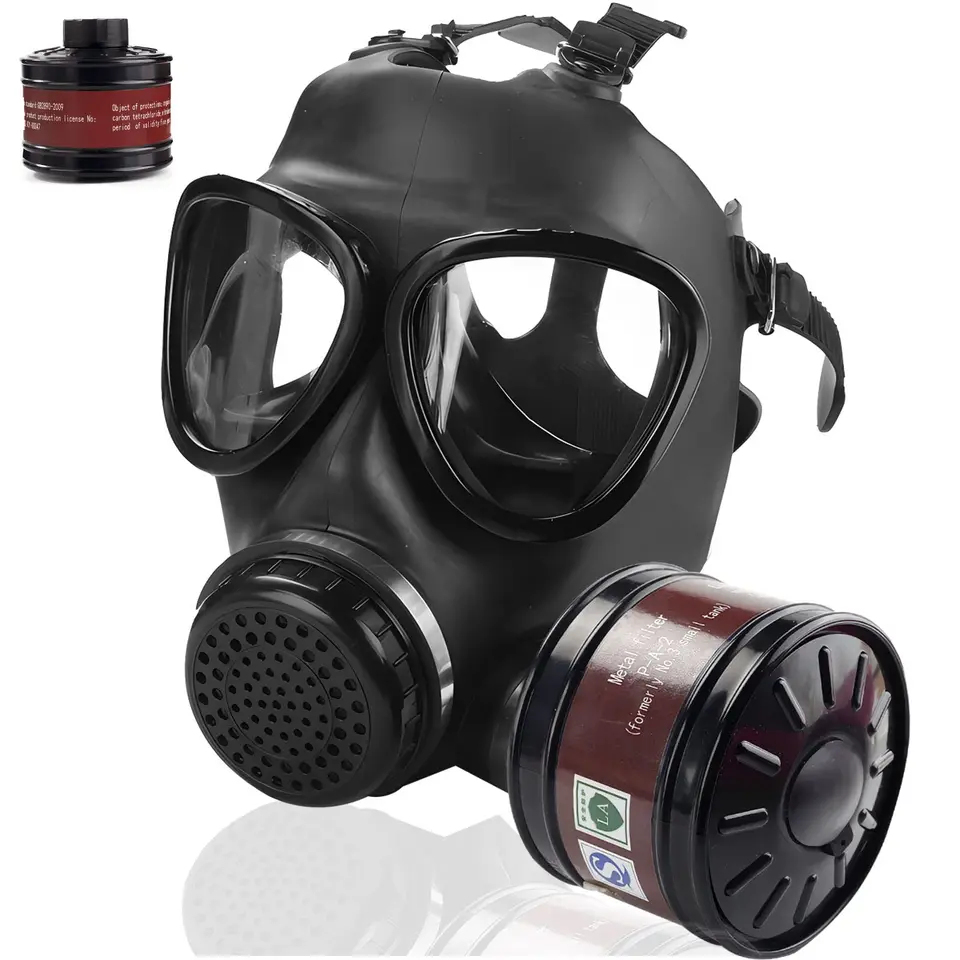 MF14 plynná maska ​​Nová dráždivosť Maska Chemická prevencia jadrová prevencia znečistenia maska ​​Gasmasker Nucleair