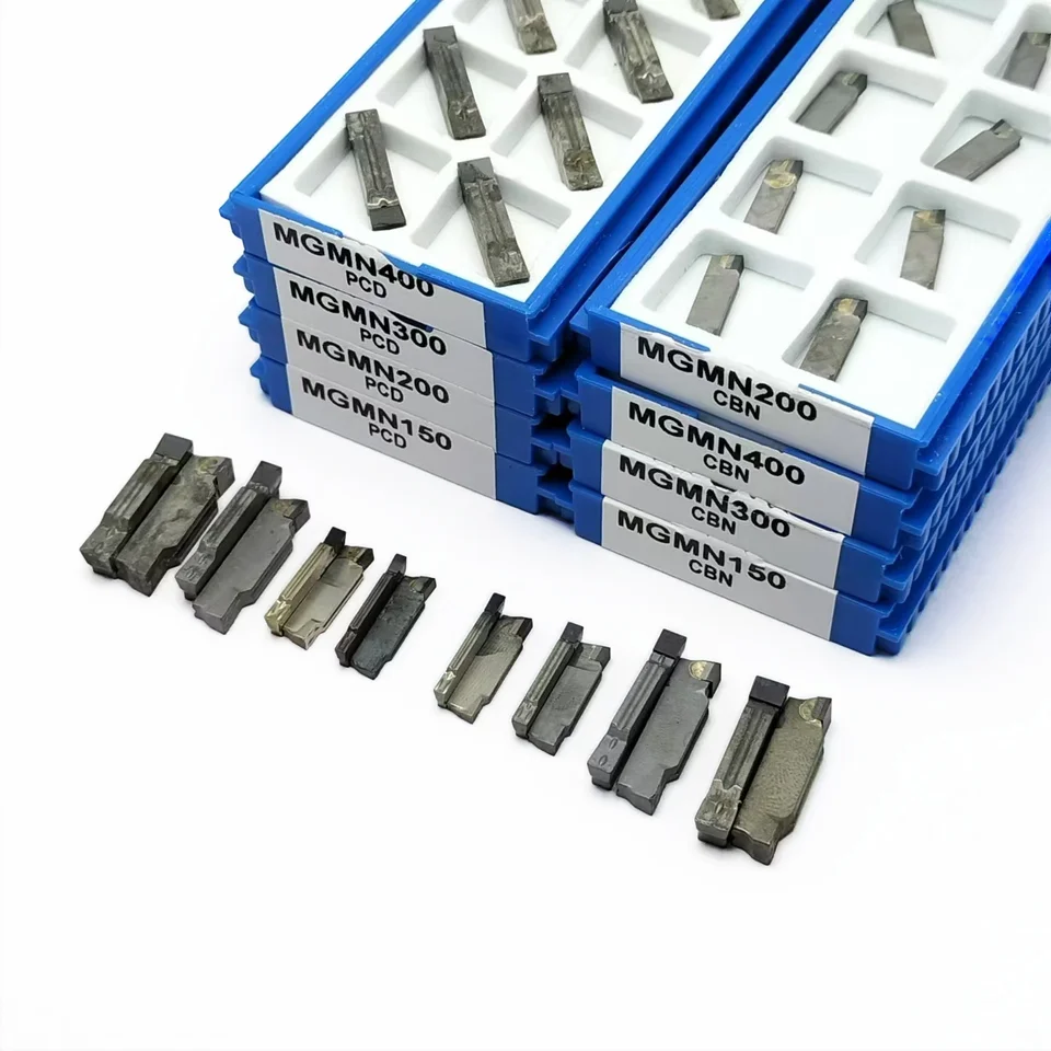 Mgmn Mgmn150 mgmn200 mgmn300 mgmn400 cnc stroj na strihanie slotových štrbín PCD PCD pre medený hliník CBN pre tvrdú oceľ
