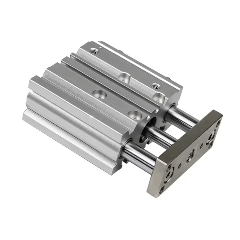 MGPM s otvorom tyče 12 /16 20 25 32 40 mm, mŕtvica 10-175 mm, kompaktný valec, tenká trojosová pneumatická cylin
