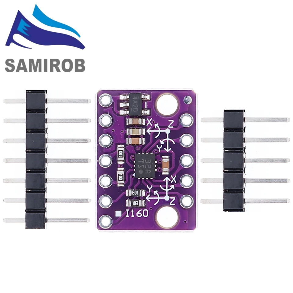 MH-ET LIVE BMI160 GY-BMI160 6-osi rýchlosť gravitácie gravitačný akcelerometer senzorový modul IIC I2C SPI Komunikačný protokol 3-5V
