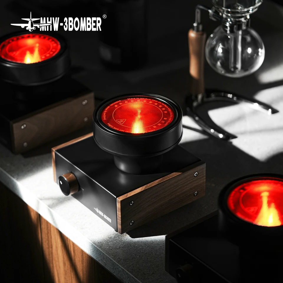 MHW-3Bomber halogénové ohrievače Halogén Presná kontrolná teplota 220 V SIPHON Coffee Maker Elektrické kúrenie pece Kaviareň kuchynský náradie