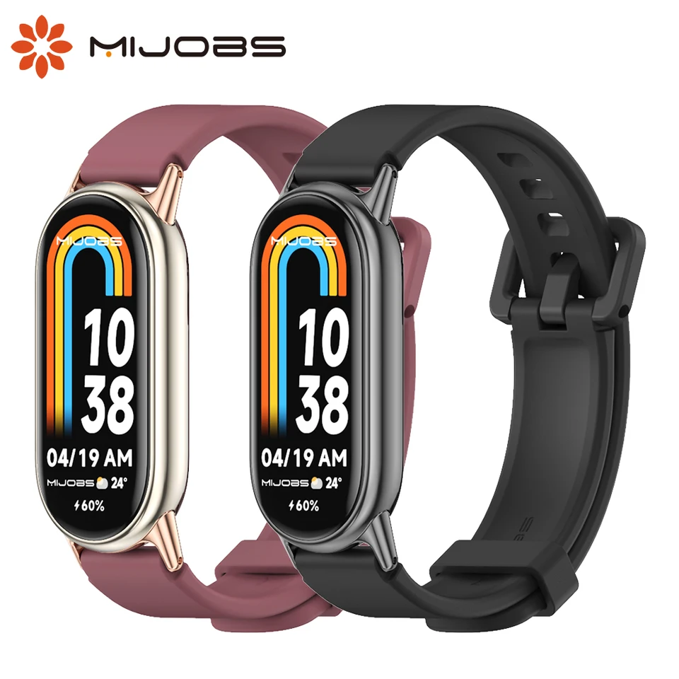Mi Band 8 Silikónový remienok pre MI Band 9 pre Xiaomi Smart Band 8 Náramky Watch Band Miband 8 9 náramky náhradné doplnky