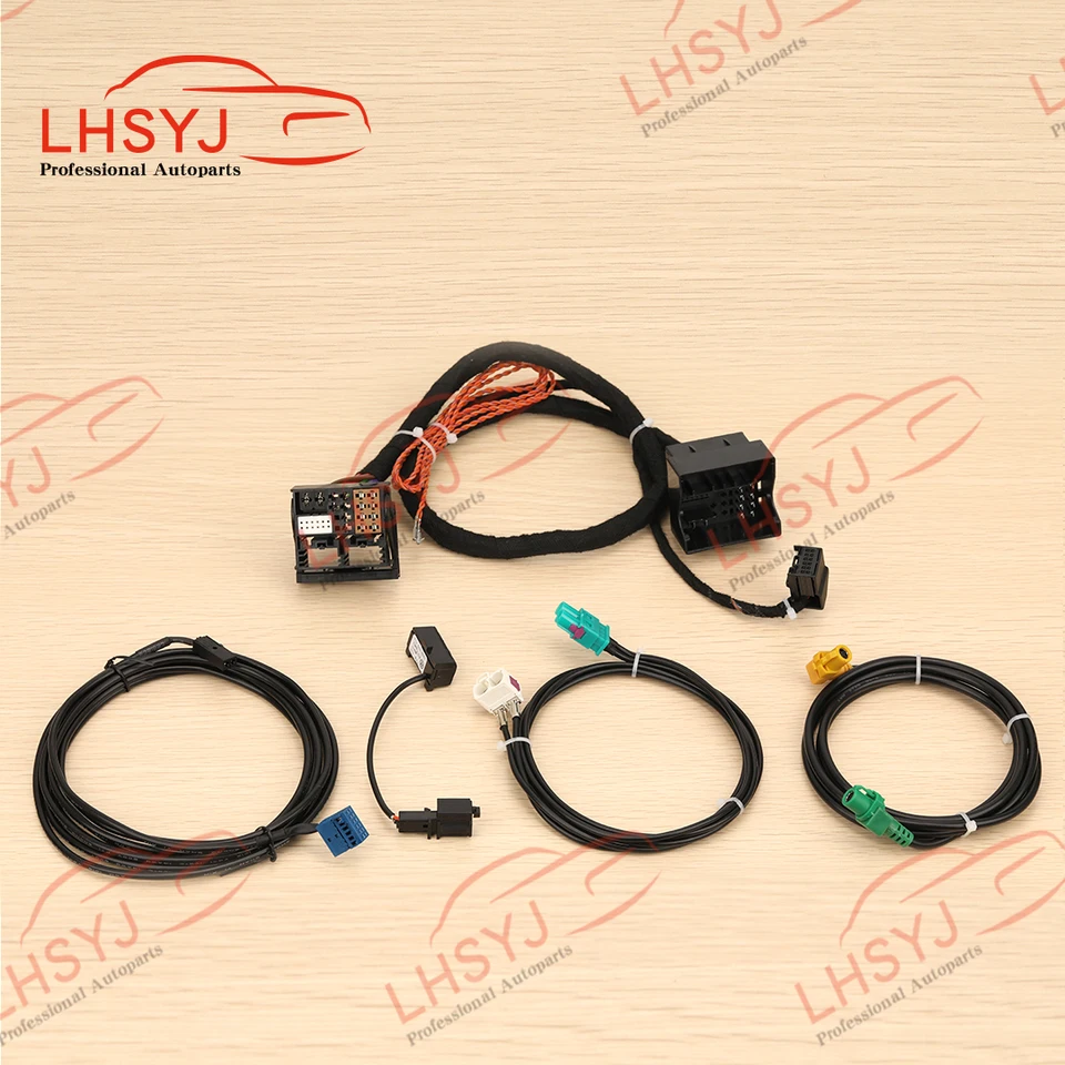 MIB Radio Adapter Testovacia platforma káblového kábla pre platformu VW Golf 7 MK7 Passat B8 MQB Tiguan Polo 6c