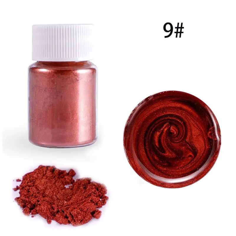 MICA Prášok-21 Farby Pigment Dodávka perly pre make-up/lesk na pery sfarbenie/výroba mydla/epoxidové farbivo/farbenie remeselníka pre domácich majstrov