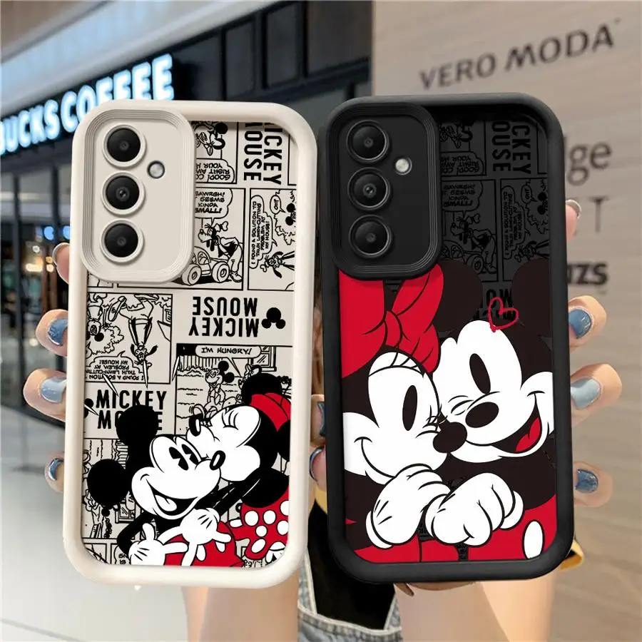 Mickey Minnie Mouse Disney Telefon Pase pre Samsung Galaxy A12 A22 A32 A34 A13 A14 5G A33 A23 A24 4G CAPA CAPA CAPA CAPA