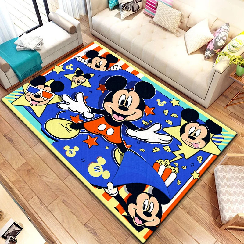 Mickey Mouse Carpet, obývacia izba podlaha podlaha rohož kuchyne spálne rohož, spálňa dekorácie narodeniny darček jóga rohož, koberec.
