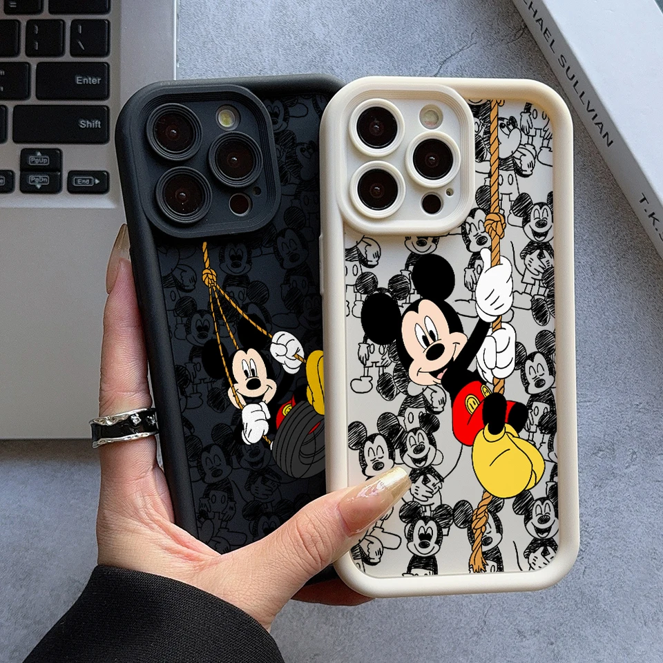 Mickeys Mouse Swing Telefón puzdro pre vivo Y28 Y03 Y17S Y19S Y100 Y78 Y36 Y27 Y16 Y77 Y75 Y35 Y22S Y02 Y72 Y76 4G 5G Kryt