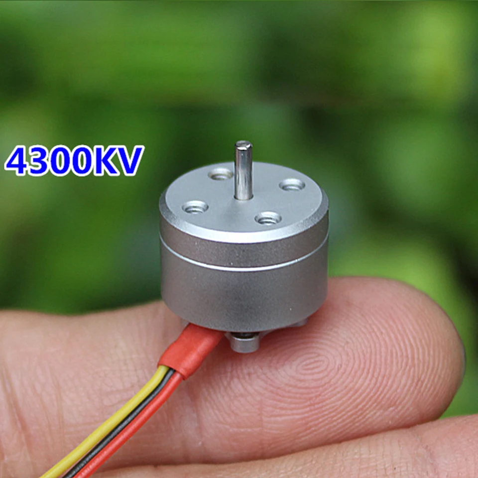 Micro 1104 HM Brushless Motor 1-2S 4300KV Mini RC Quadcopter Dron bez kefy pre DIY Mini FPV Indoor Traversing stroj