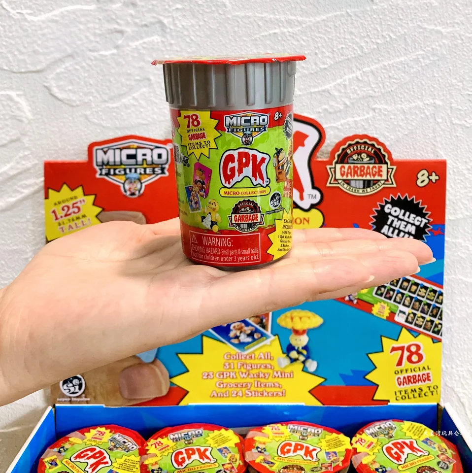 Micro Figures GPK Garbage vedierka pre deti slepá krabica Mini Doll Darček hračky Model anime figúrky Zhromažďovanie ozdob
