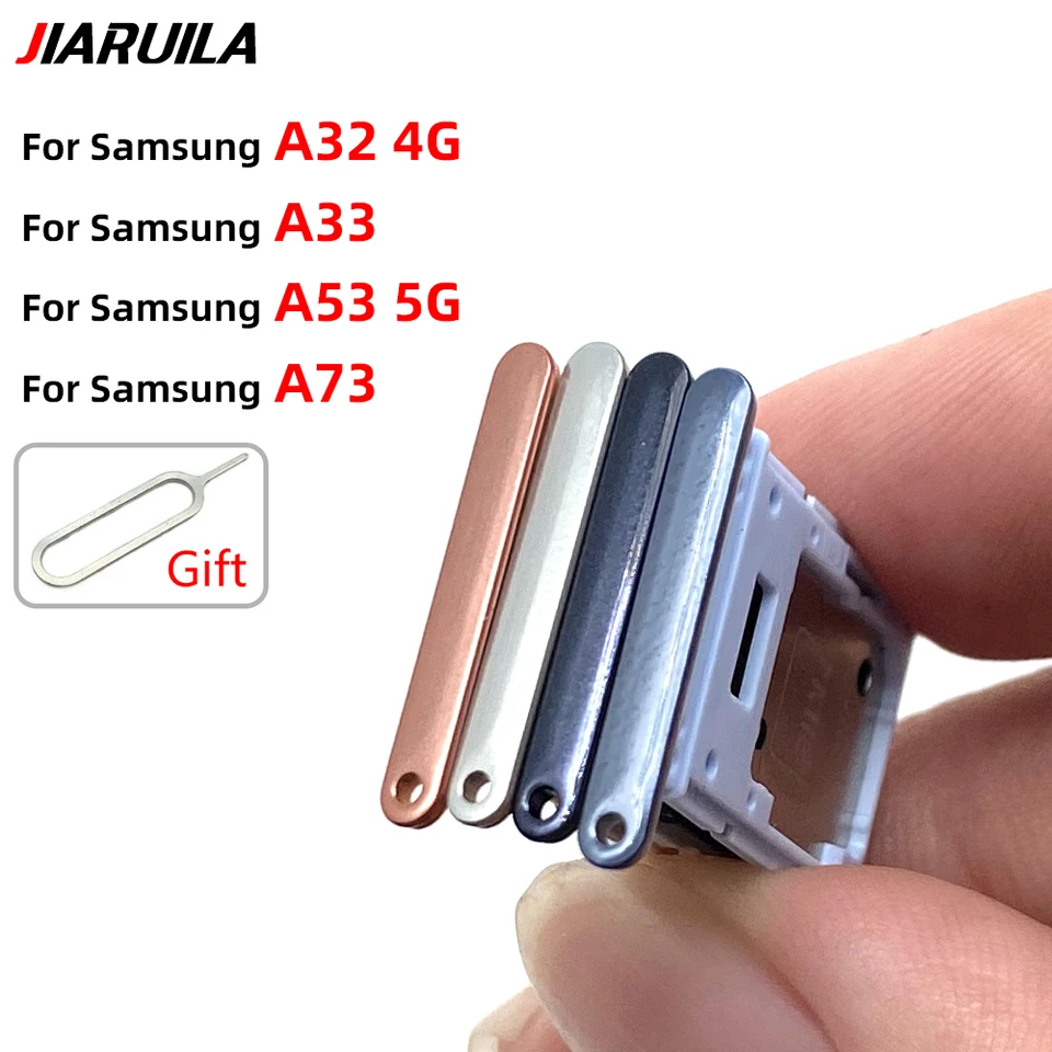 Micro Nano SIM SIM držiteľ podkladového držiaka držiaka adaptéra slotu pre Samsung A32 4G A33 A53 5G A73