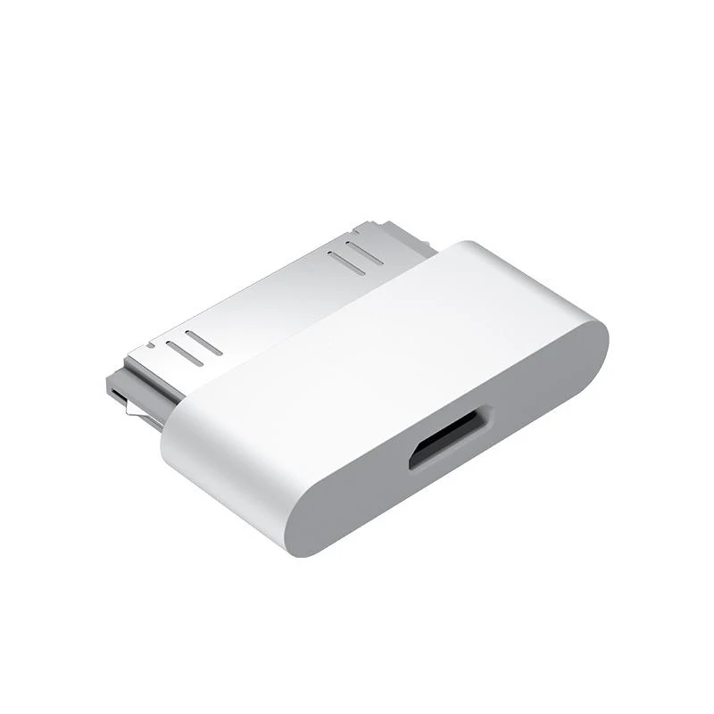 Micro USB až 30 -PIN nabíjačku prevodníka kompatibilného pre synchronizačný adaptér dát iPod DATA