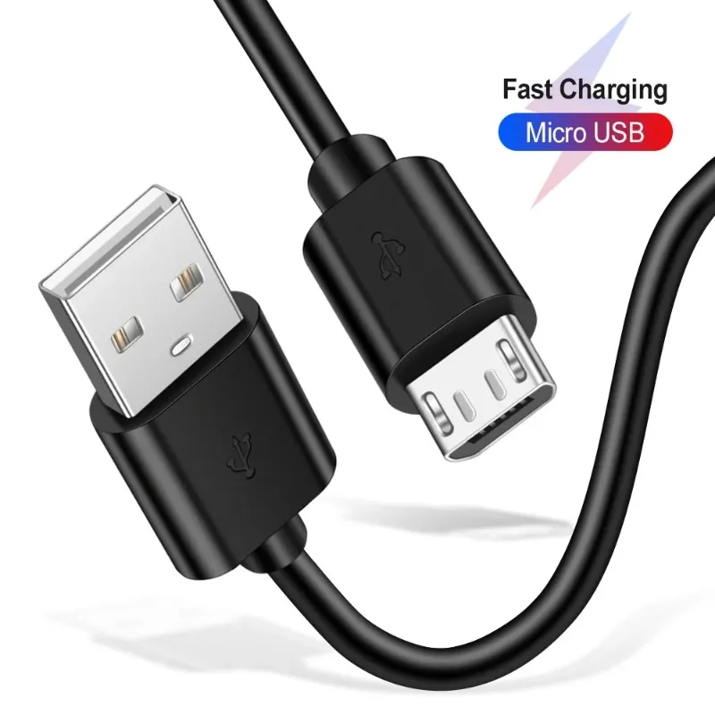 Micro USB Universal Data Cable Štandardná hlava Nabíjateľný dlhý padák 3/2/1 m micro USB port pre telefóny s Androidom