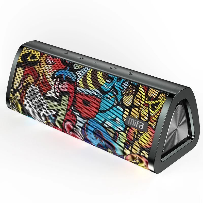 MIFA A10+ Prenosný reproduktor Bluetooth 360 ° Stereo Sound 20W IPX7 nepremokavý bezdrôtový bezdrôtový Bluetooth 5.0 Reproduktor 24-hodinový čas prehrávania
