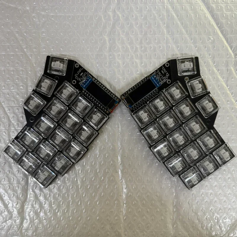 Mifuny Corne Crkbd Split Mechanical Keyboard Custom Hotswap 3x5 ZMJ Bluetooth Kaih Chocv1 nízka osi Dual-režim mechanická klávesnica