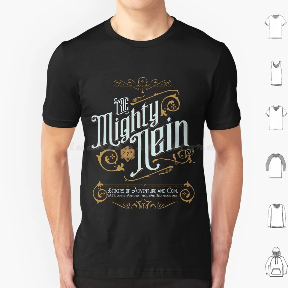 Mighty nein Classic Tirt Cotton Men Dám