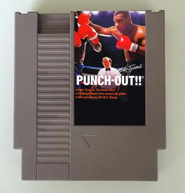 Mike Tyson's Punch Out Game Cabtridge pre konzolu NES/FC