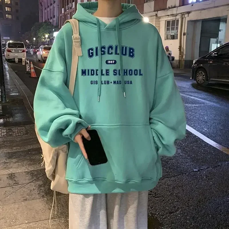 Mikiny pre človeka Overfit Hoodies Pánske oblečenie Streetwear s kapucňou biela harajuku móda vítaná dohoda