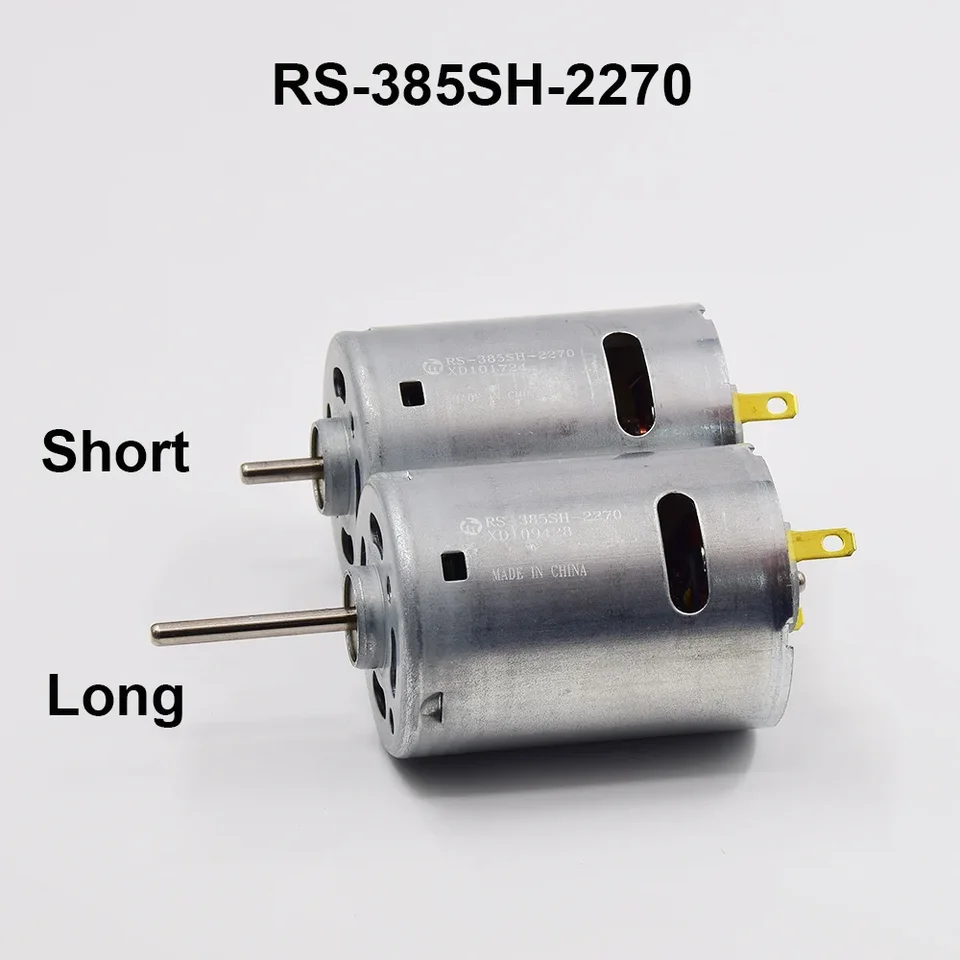 Mikro 28 mm mabuchi RS-385SH-2270 Elektrický motor DC 12V-24V 18V pre sušičku vlasov/horúca vzduchová zbraň/domáce zariadenie