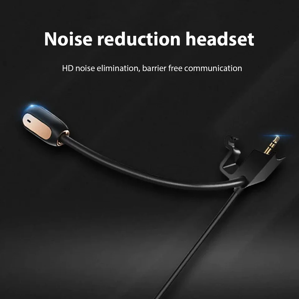 Mikrofón Microfón hernej náhlavnej súpravy Mikrofón 3,5 mm, odvážne herný boom boom hlukový hluk herný boom mikrofón pre Bose QC35 QC45