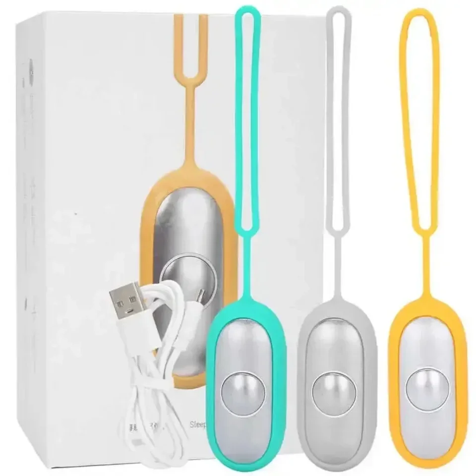 Mikrokurrent USB nabíjanie Držanie spánku pomocný prístroj Prenosný hypnóza Masážny relax tlakový reliéf spánkové zariadenia