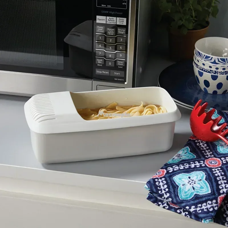 Mikrovlnné rezance cestoviny Cestover s ekologickým plastovým špaghetom Pasghetti Pararer Washer Washer