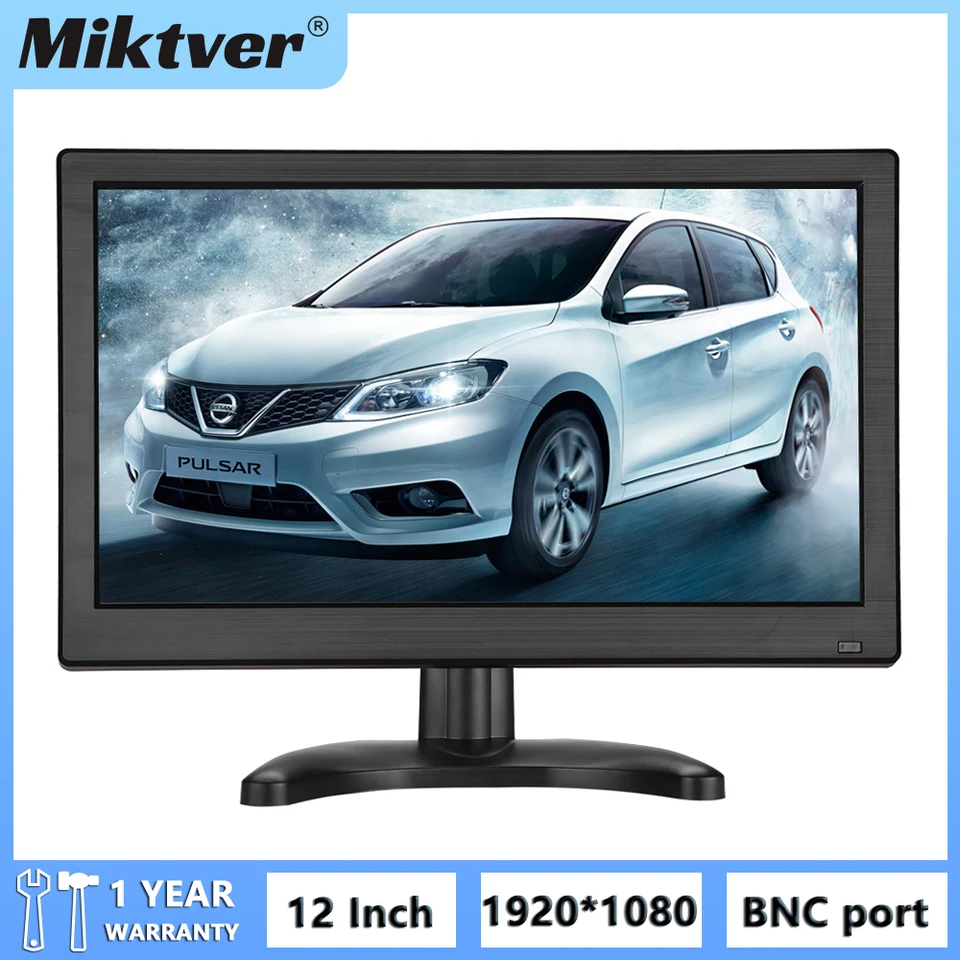 MIKTVER CCTV Sledovací monitor 12 