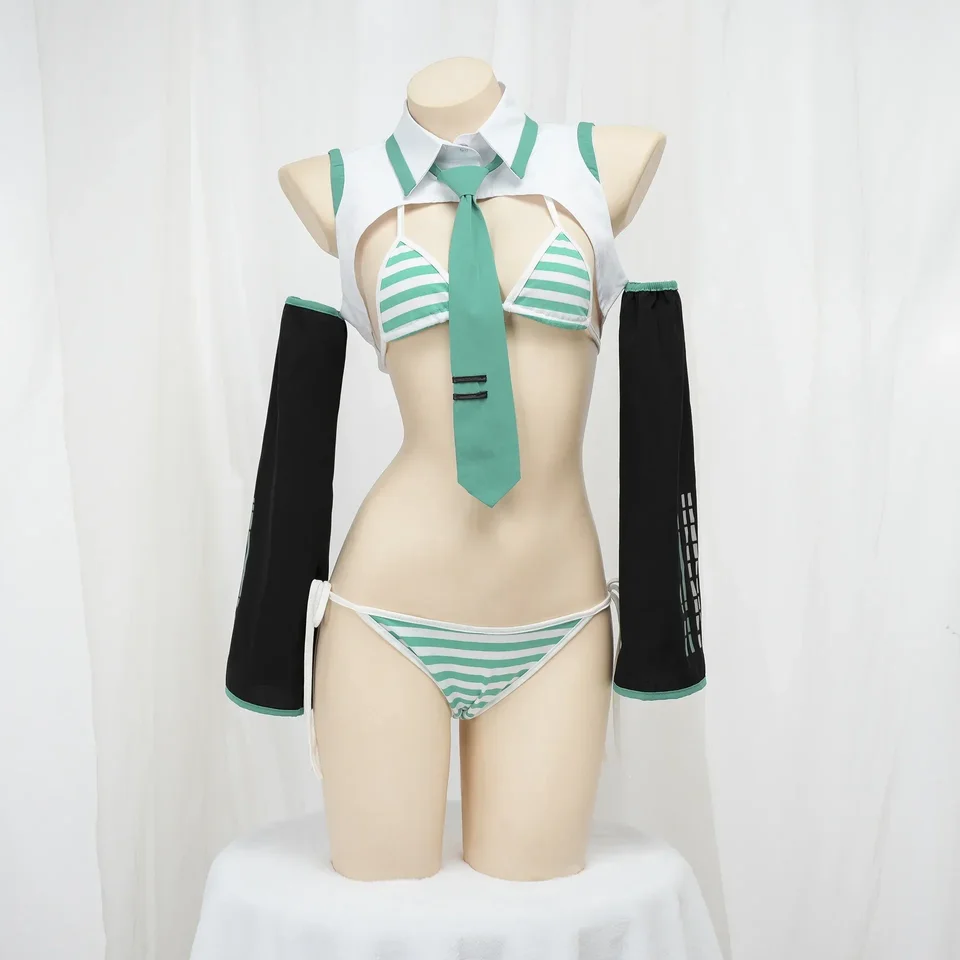 Miku Cosplay Miku Formula vyhovuje cosplay kostým dievča Snow vianočné roliplay uniformy bikiny set cosplay
