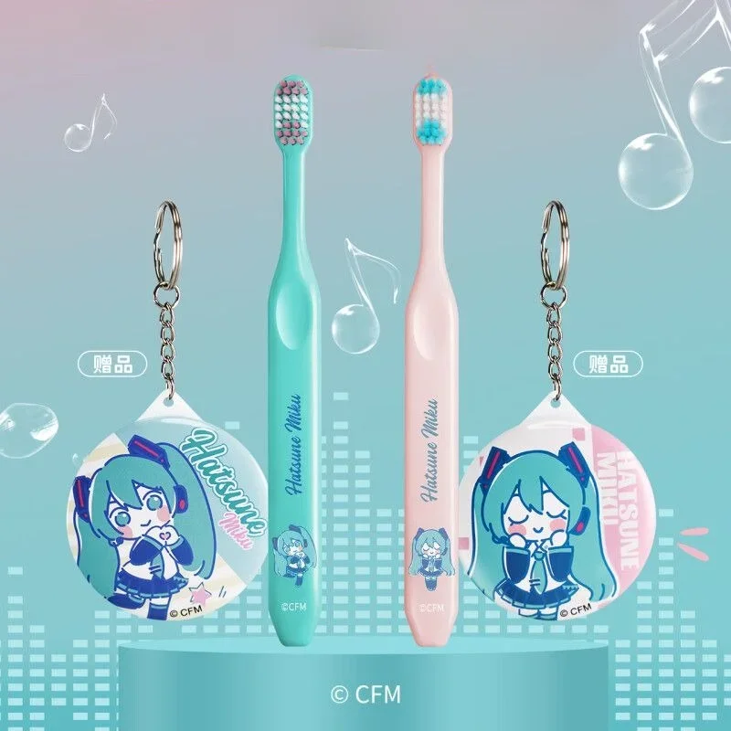 Miku Detská zubná kefka Softle-Bristle Monsguard Anime Perifériá roztomilé karikatúry prívesky kawaii narodeniny darčeky pre deti
