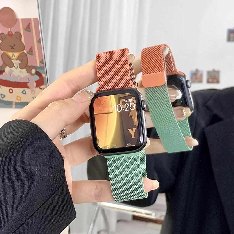 Milanese Loop Band pre Huawei Watch Fit 3 Smart Smart Watch Magnetická z nehrdzavejúcej ocele Correas Huawei Fit3 2024 Najnovšie doplnky