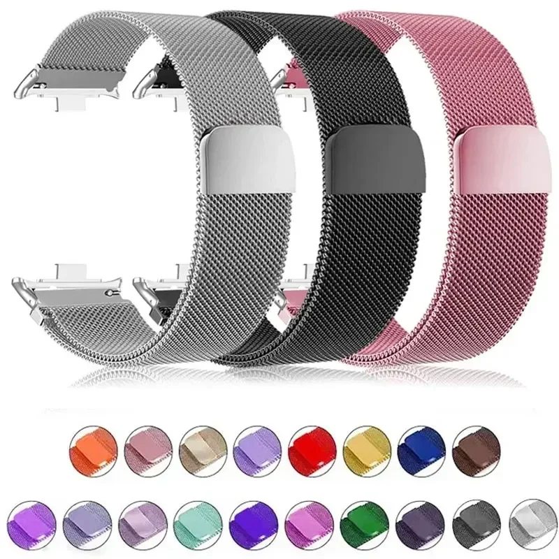 Milanese Loop Band pre Redmi Watch 4 Smartwatch Náramok pre Xiaomi Mi Band 8 Pro Wristband Náhradné kovové remienky