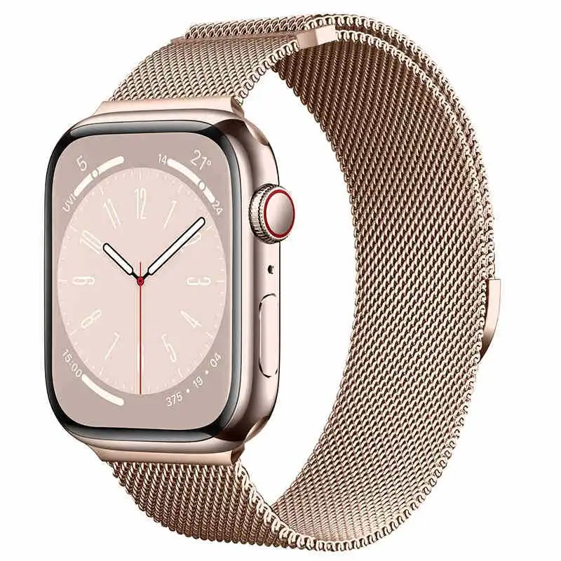 Milanese Loop for Apple Watch Band 44 mm 45 mm 40 mm 41 mm 38-42 mm Pride Náramok IWATCH Series 9 8 7 6 SE 5 4 3 Ultra 2 49 mm popruh