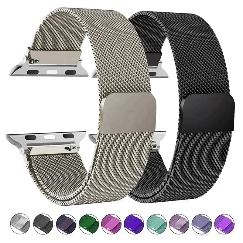 Milanese remienok pre pásy hodiniek Apple 40 mm 45 mm 49 mm 41 mm 42 mm 46 mm 44 mm náramok Iwatch Series 10 9 3 6 5 SE 7 8 Ultra 2 popruh