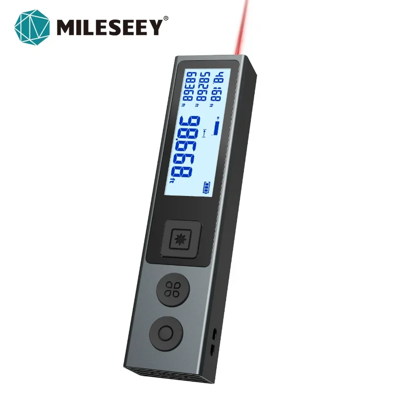 Milesey M120 40 m / 30 m laserový merač vzdialenosti Trenaa Meter Reader Tape Tools Tools Tools